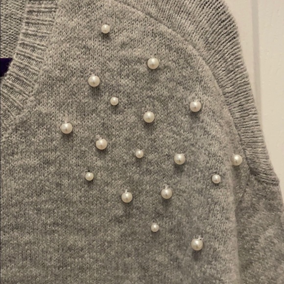 H&M Gray Pearl Sweater - Picture 3 of 3